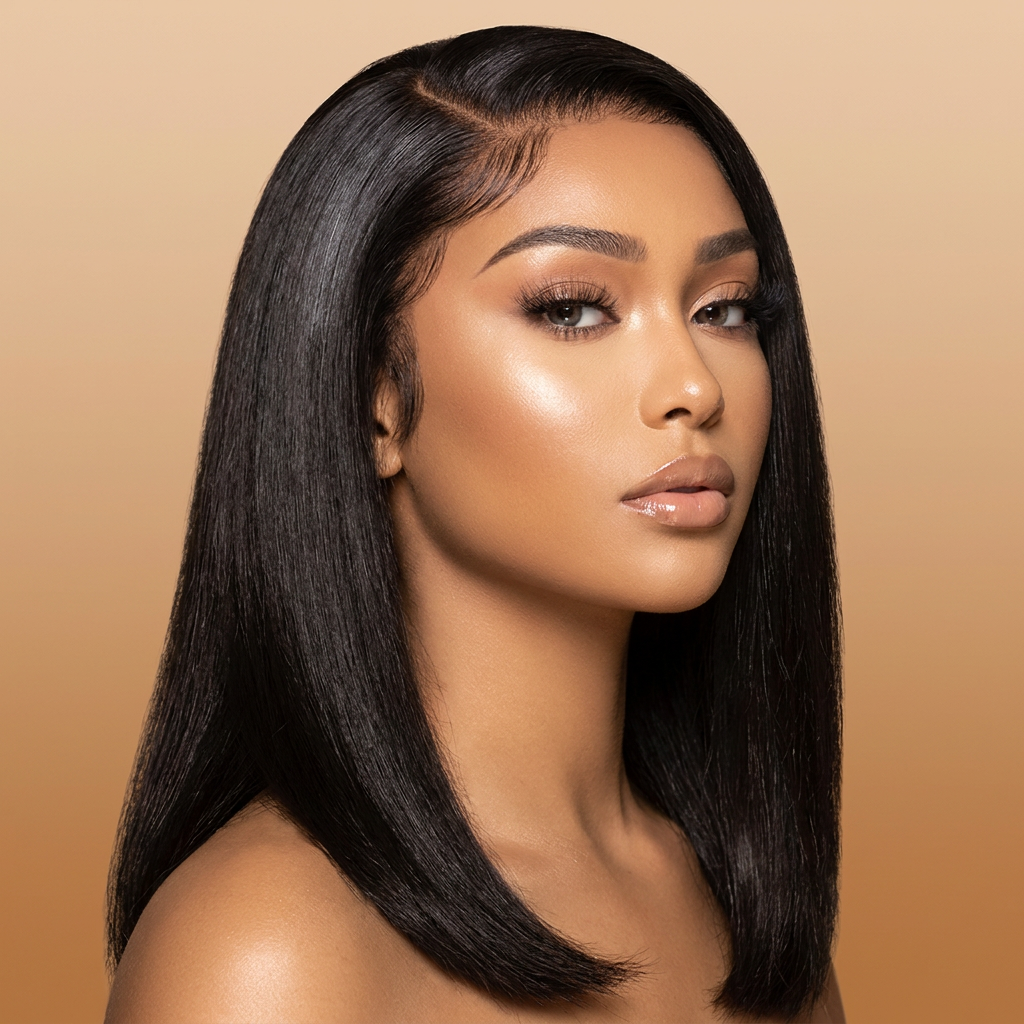 Perruque Lisse HD Lace Frontale