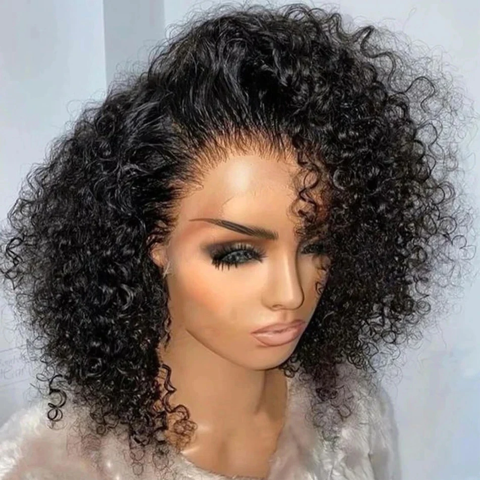 Perruque bouclée volume naturel