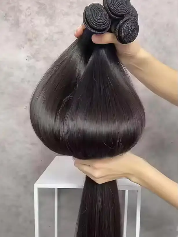 Perruque lisse cheveux naturels
