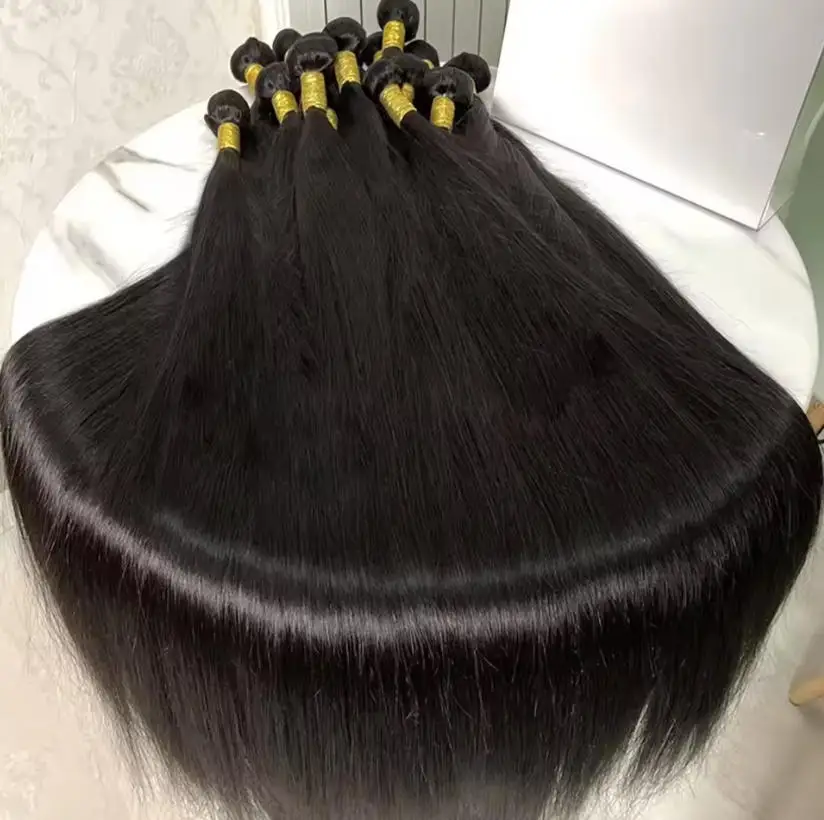 Perruque lisse cheveux naturels