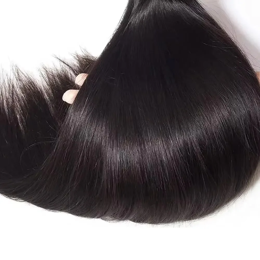 Perruque lisse cheveux naturels