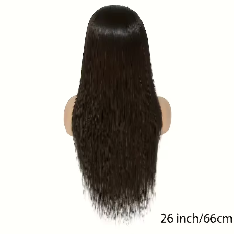 Perruque lisse cheveux naturels