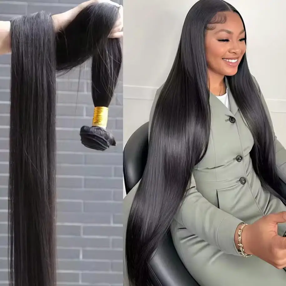 Perruque lisse extra longue