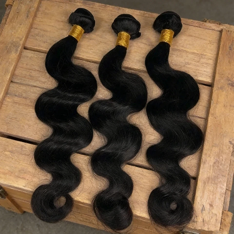 Perruque ondulée cheveux naturels