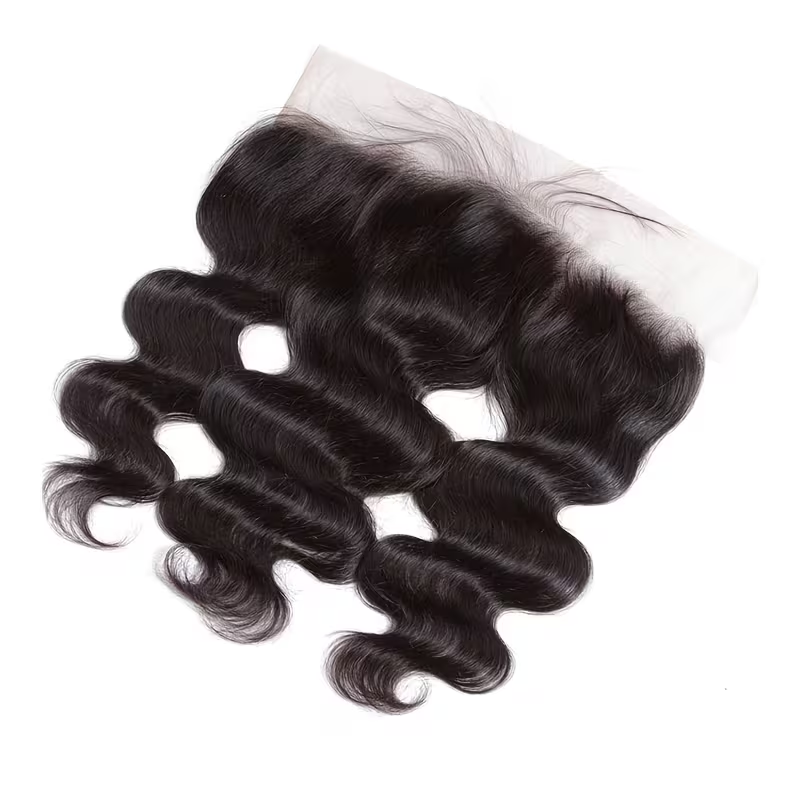 Perruque ondulée cheveux naturels vue 2