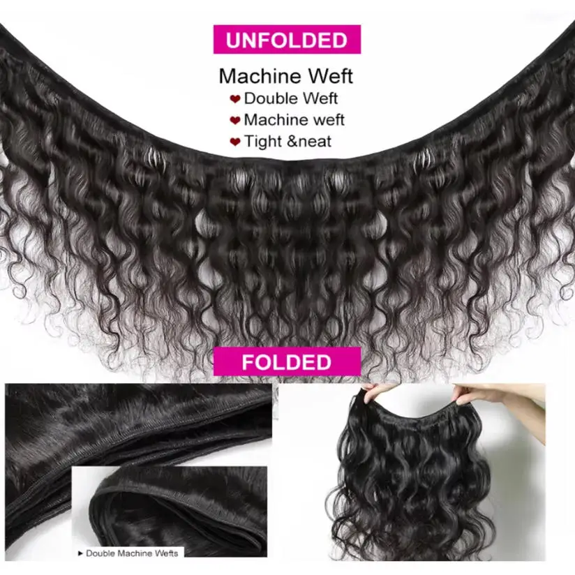 Perruque ondulée volume naturel — porté